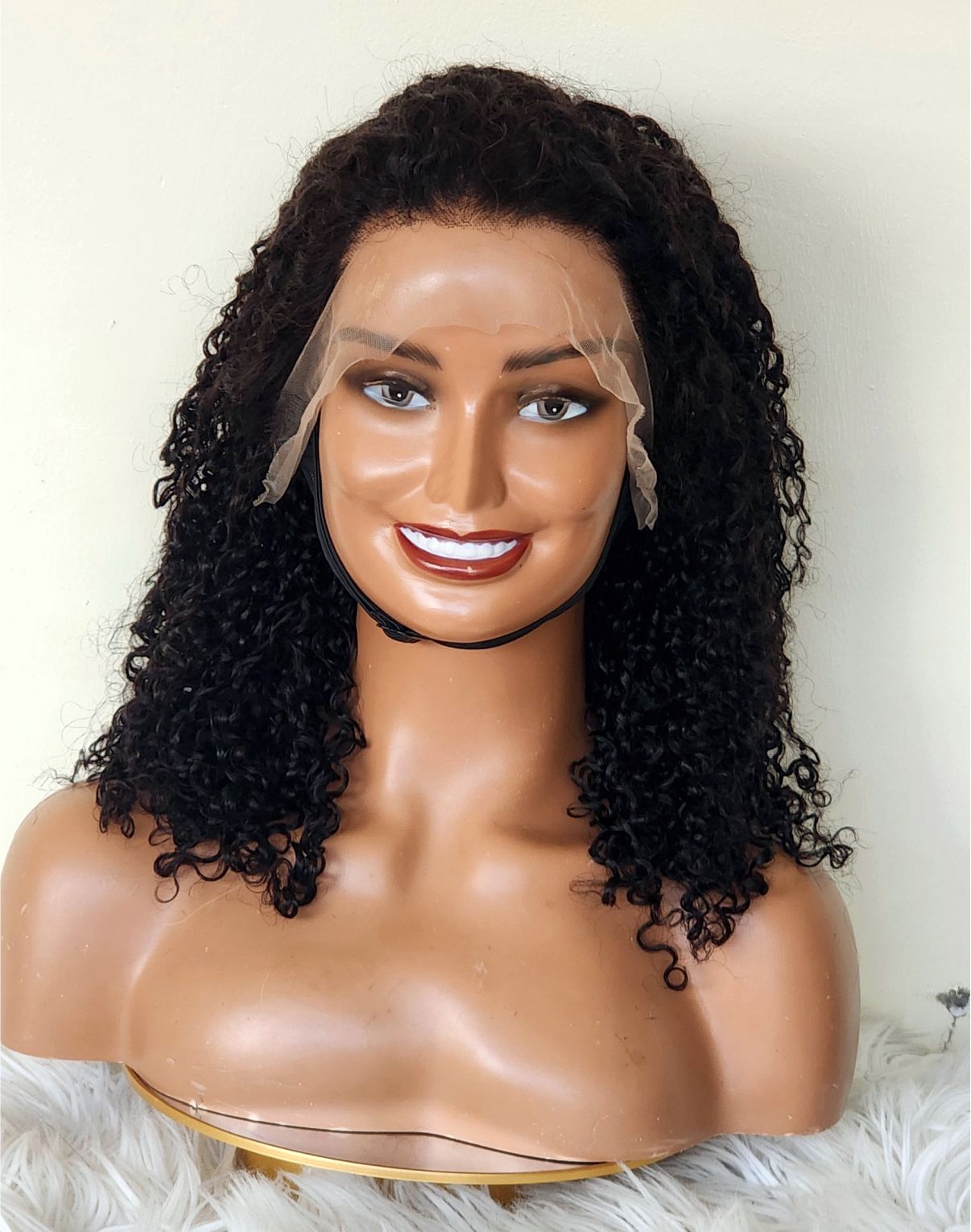 RAW DONOR WATER CURLS 16'' NATURAL BLACK