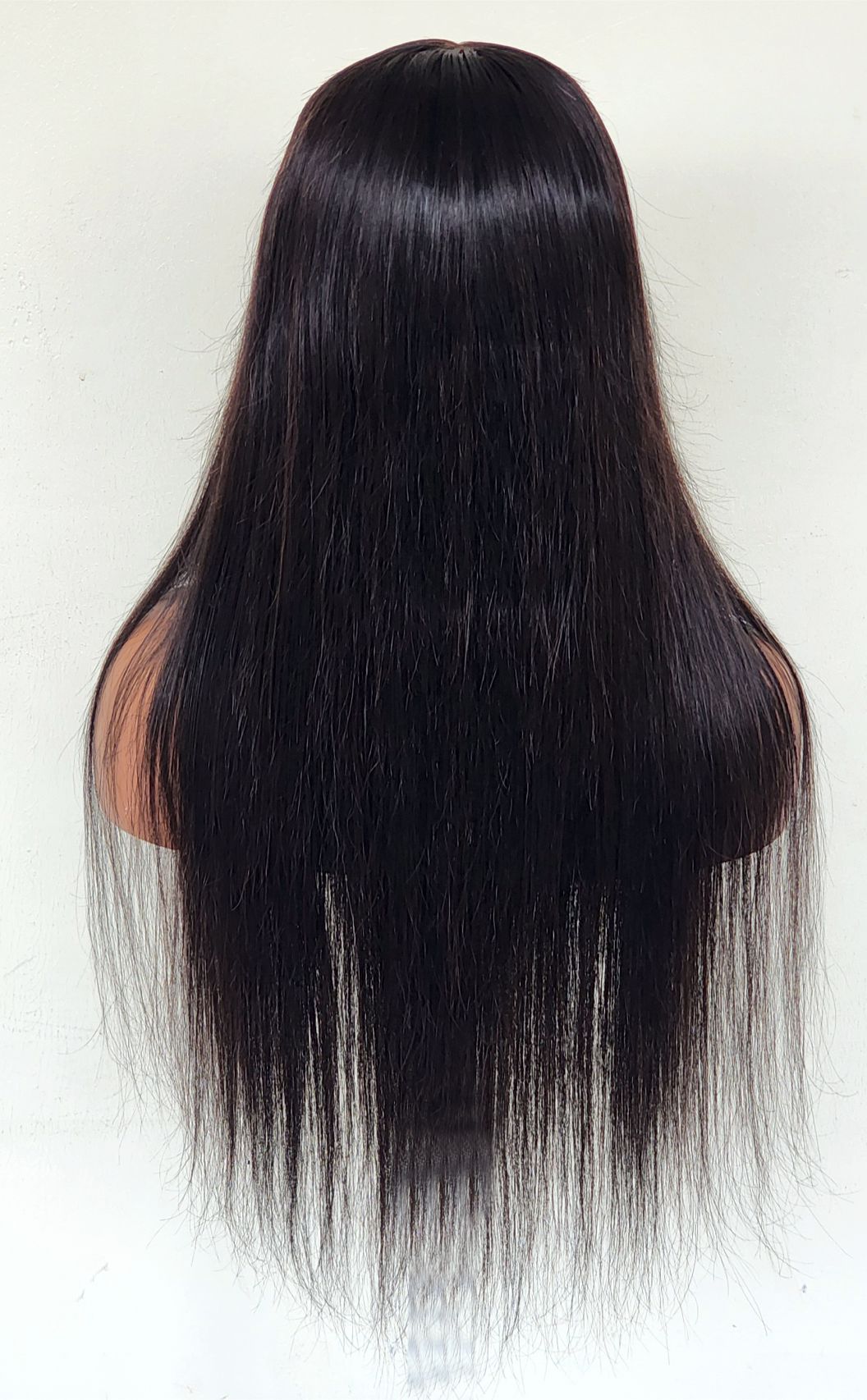 RAW DONOR  STRAIGHT WIG WITH HD 5X5 CLOSURE NATURAL COLOUR 22" inch