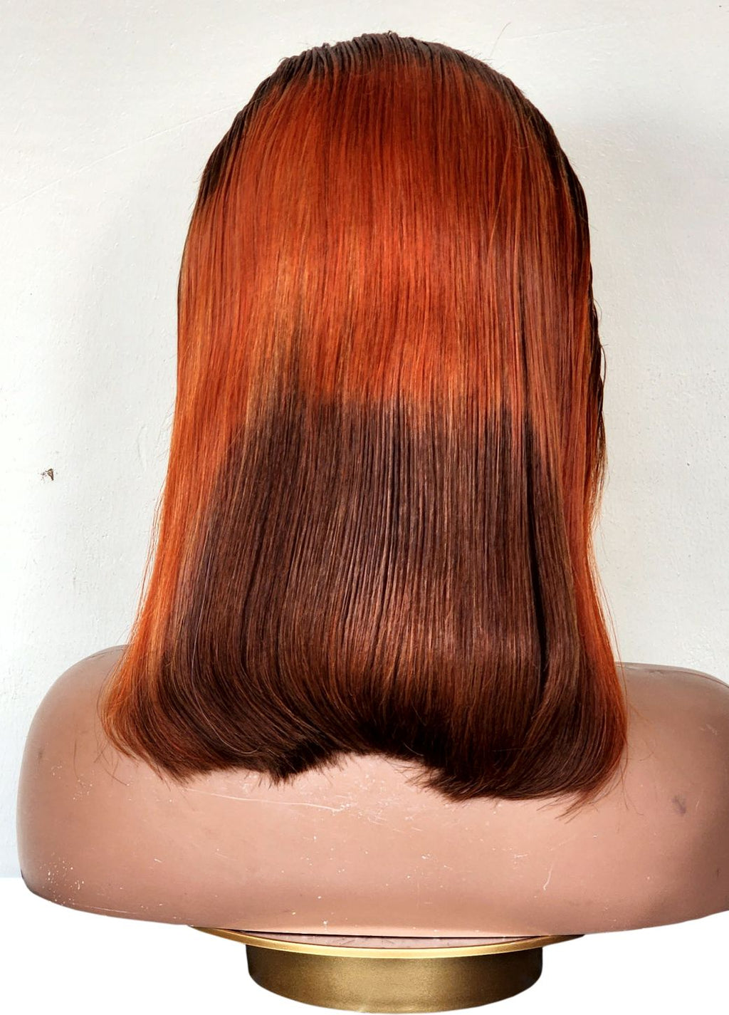 RAW DONOR DOUBLE DRAWN FRONTAL WIG 2TONE COLOUR