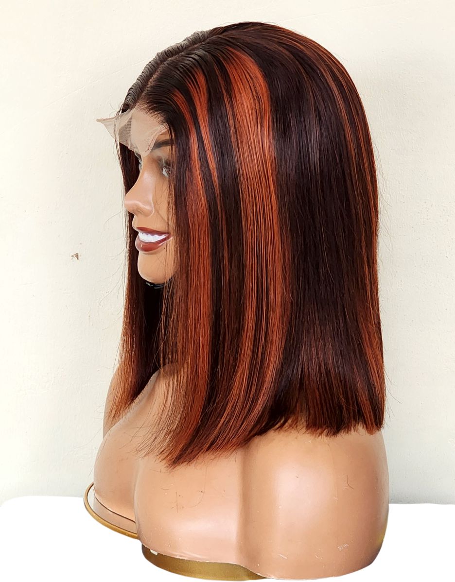 RAW DONOR PIANO DOUBLE DRAWN WIG 12'' PIANO COLOUR