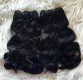 RAW DONOR DOUBLE DRAWN BODYWAVE / NATURAL WAVE 12''