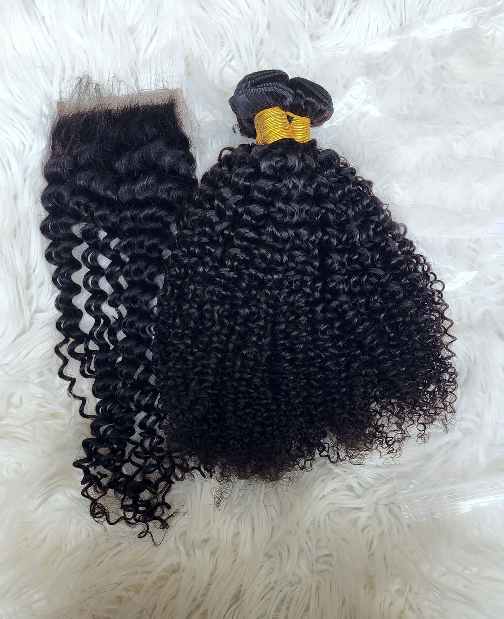 RAW DONOR KINKY CURLS COMBO