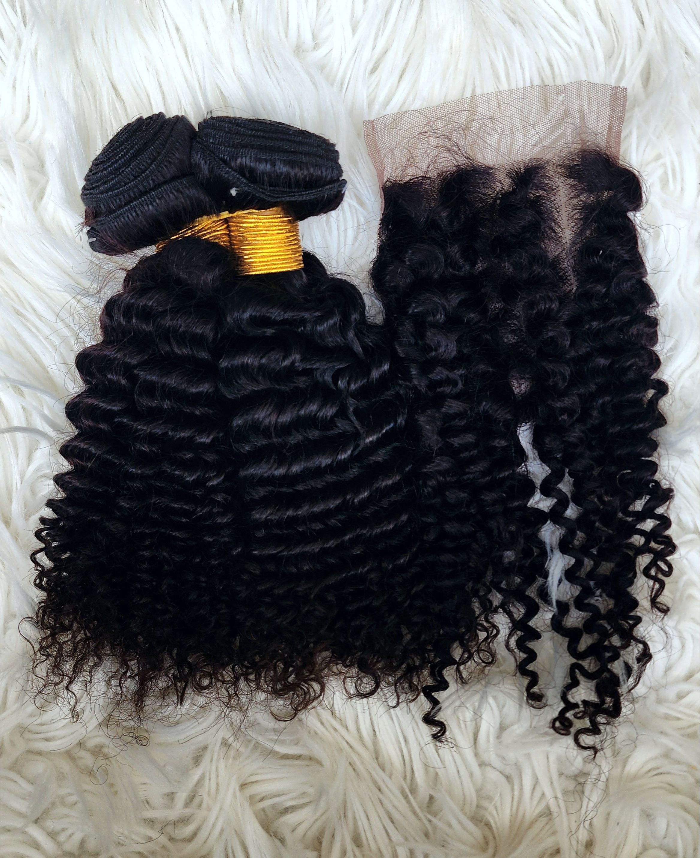 RAW DONOR KINKY CURLS COMBO