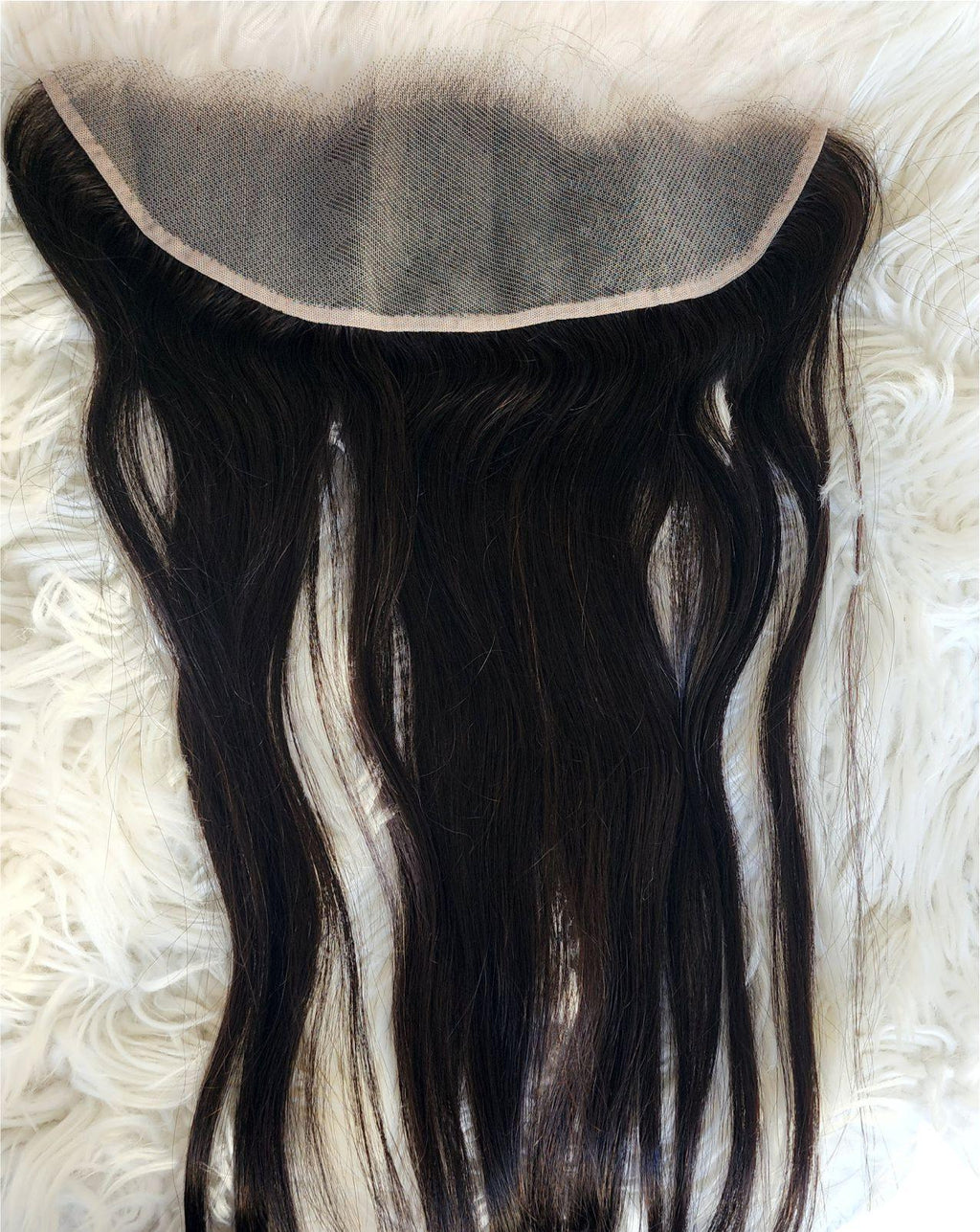 RAW DONOR SINGLE DRAWN 13X4 FRONTAL 20'' NATURAL COLOUR