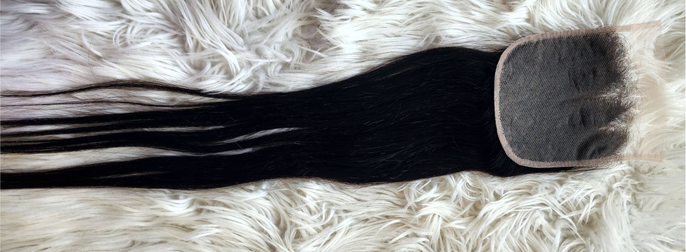 RAW DONOR SINGLE DRAWN 5X5 CLOSURE NATURAL COLOUR AVAILABLE IN DIFFERENT LENGTH