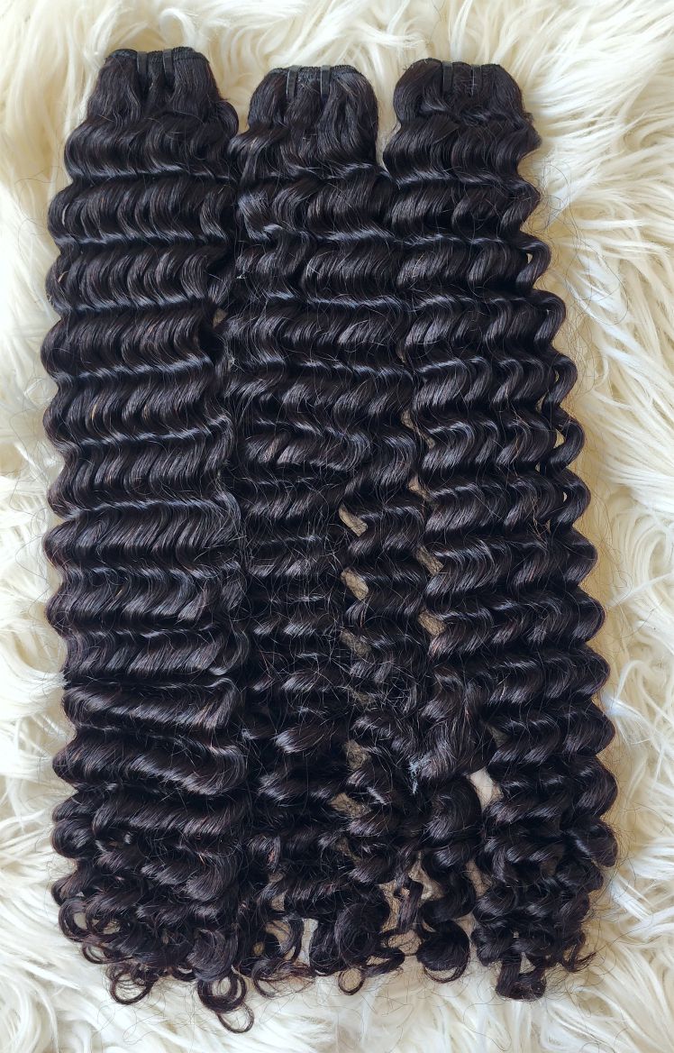 RAW DONOR SUPER DOUBLE DRAWN DEEPWAVE 24'' NATURAL COLOUR