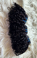 RAW DONOR SINGLE DRAWN PIXIE CURLS 10'' NATURAL COLOUR