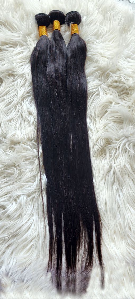 RAW DONOR SINGLE DRAWN STRAIGHT 20'' NATURAL COLOUR