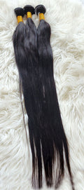 RAW DONOR SINGLE DRAWN STRAIGHT 28'' 30'' NATURAL COLOUR