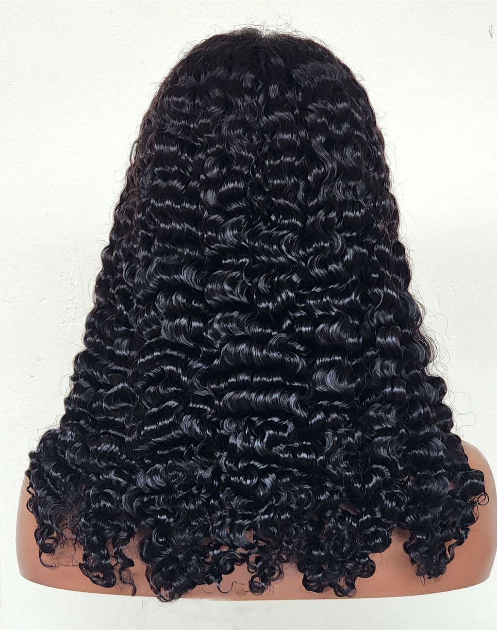 RAW DONOR BURMESE CURL WIG NATURAL COLOUR 20" inch wig