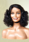 RAW DONOR BOUNCY WIG WITH 4X4 CLOSURE 6''