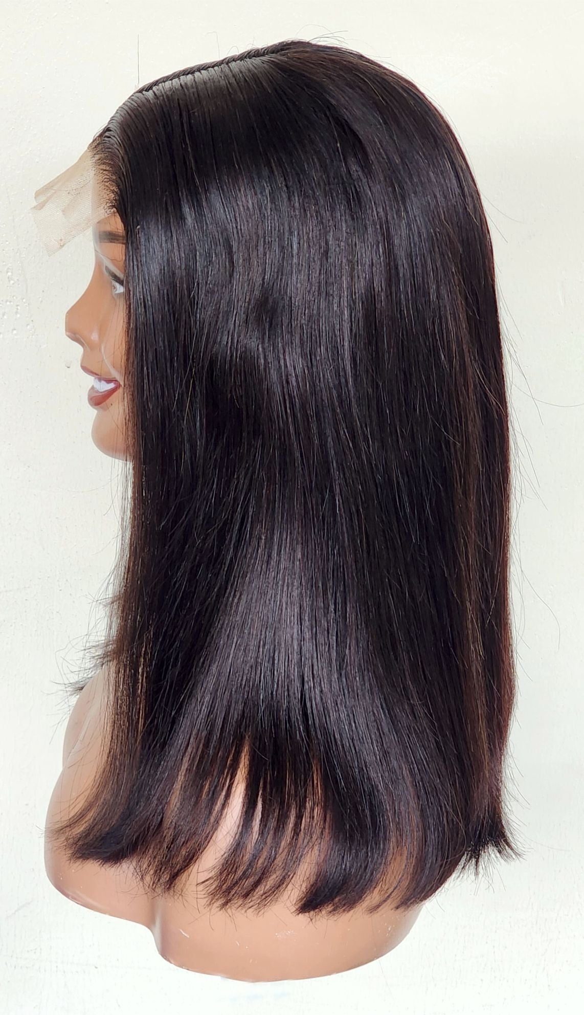 RAW DONOR DOUBLE DRAWN NATURAL WIG NATURAL COLOUR 14" inch
