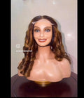 RAW DONOR BOUNCY PIANO COLOUR 18" inch wig