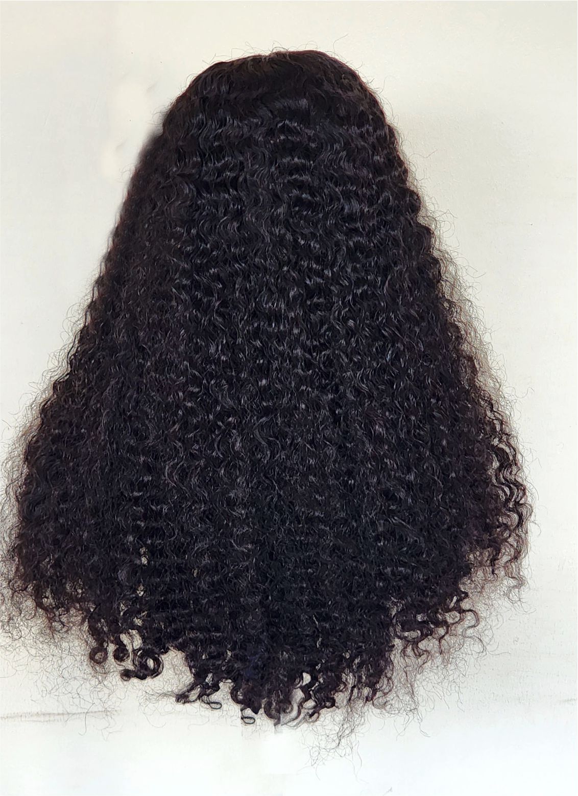 RAW DONOR BLACK BURMESE WIG NATURAL COLOUR 26" inch wig